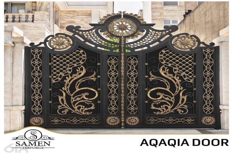 مجموعه ثامن فرفورژه 09120774315 در آمل، فروش و نصب درب و حفاظ و قطعات فرفورژه در آمل، فروش و نصب درب آکاردئون و باغی در نور، فروش و نصب حفاظ شاخ ‌گوزنی در رویان، ساخت و نصب میز و صندلی باغی در نور