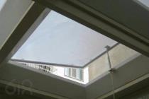سقف حباط خلوت ، سقف پاسیو ، نورگیر ،حیاط خلوت ، حبابی پوشش ساز