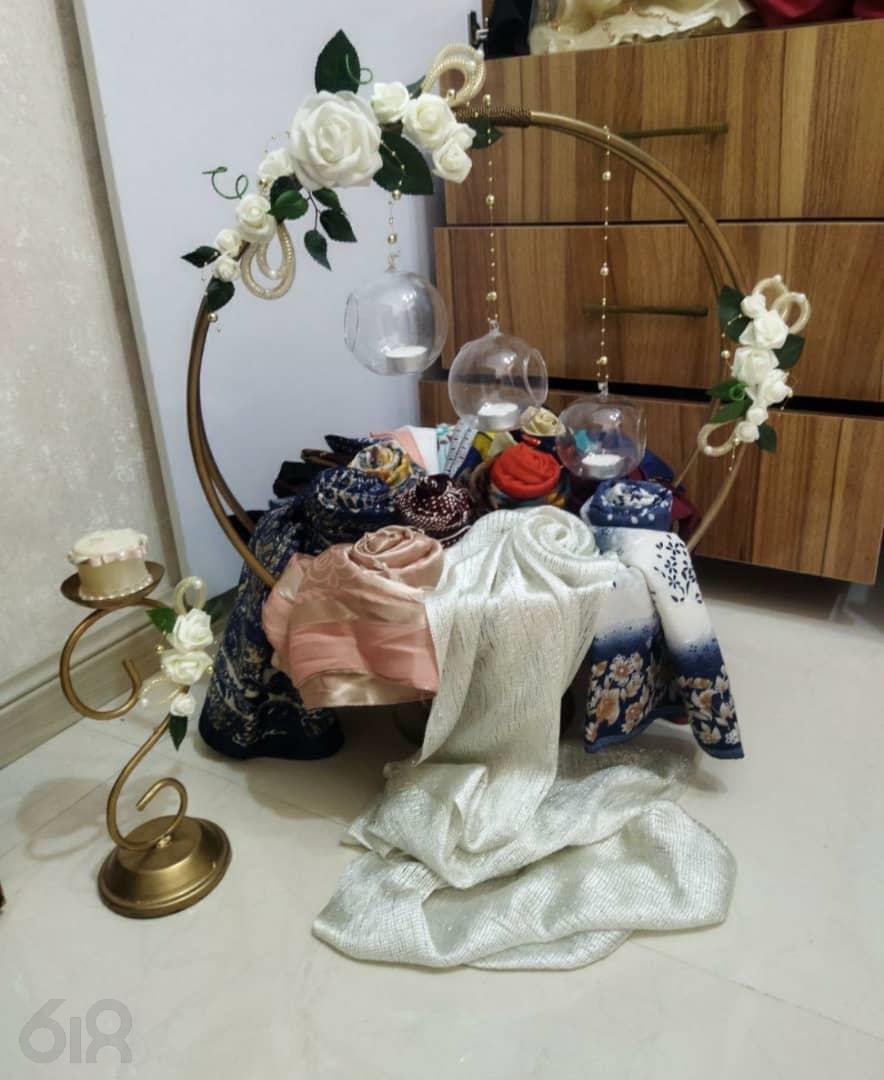 دیزاین و تزیین جهیزیه عروس، در خانه نو عروس مشهد