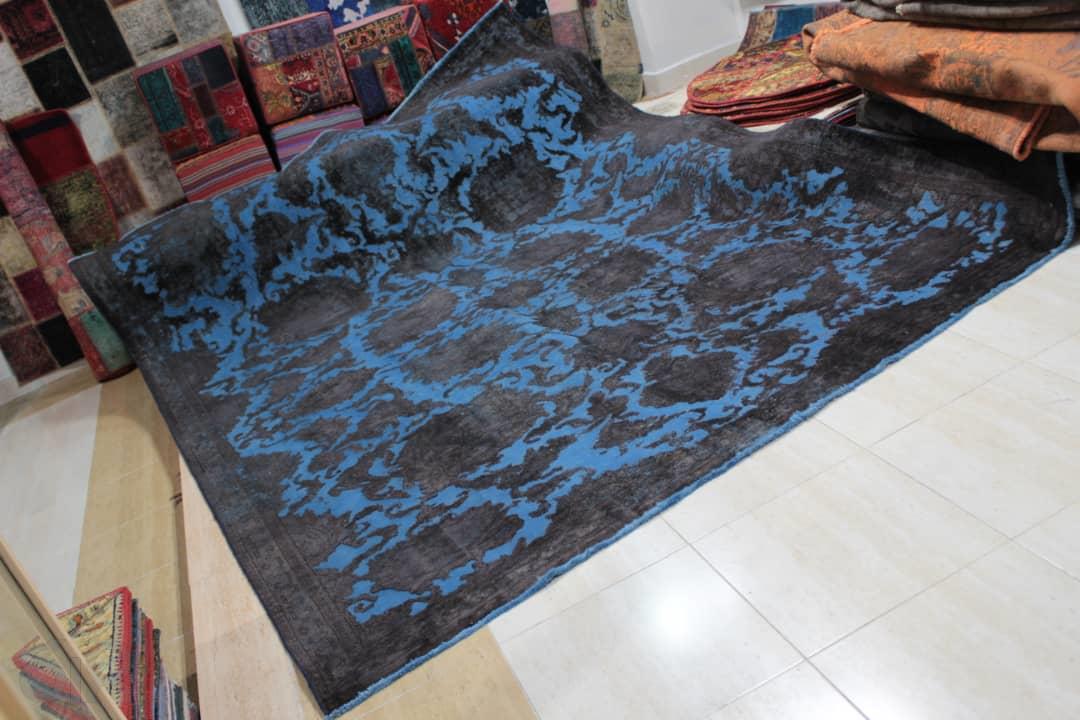 گالری یونیک فرش چهل تکه فرش وینتج فرش مدرن